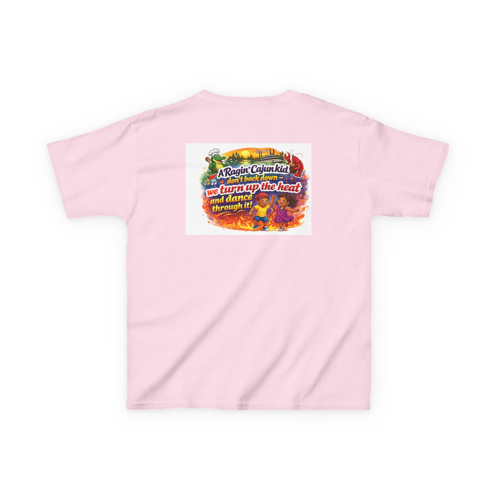 Copy of Copy of Kids Tee — 'Ragin' Cajun' Colorful Creole Heat Graphic T-Shirt