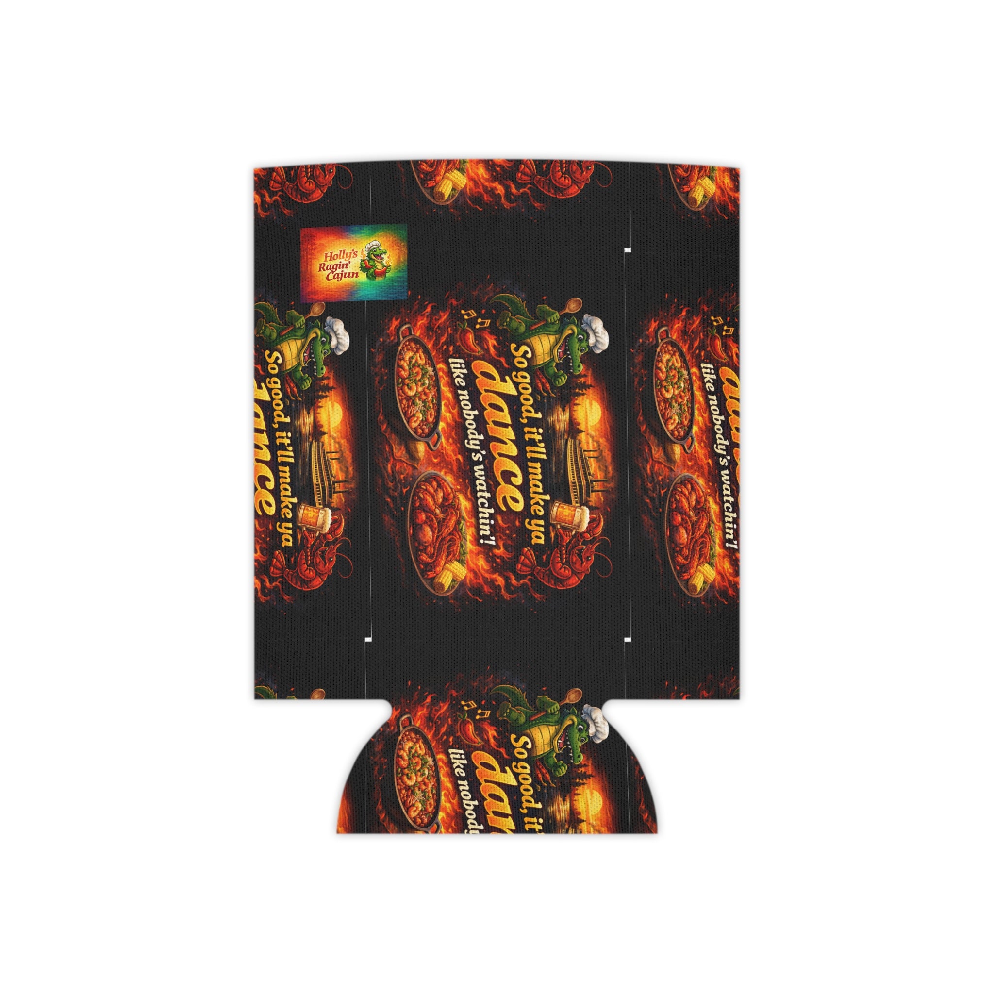 Copy of Copy of Cajun Seafood Can Cooler – "So Good, It’ll Make Ya Dance" Insulated Beer Sleeve