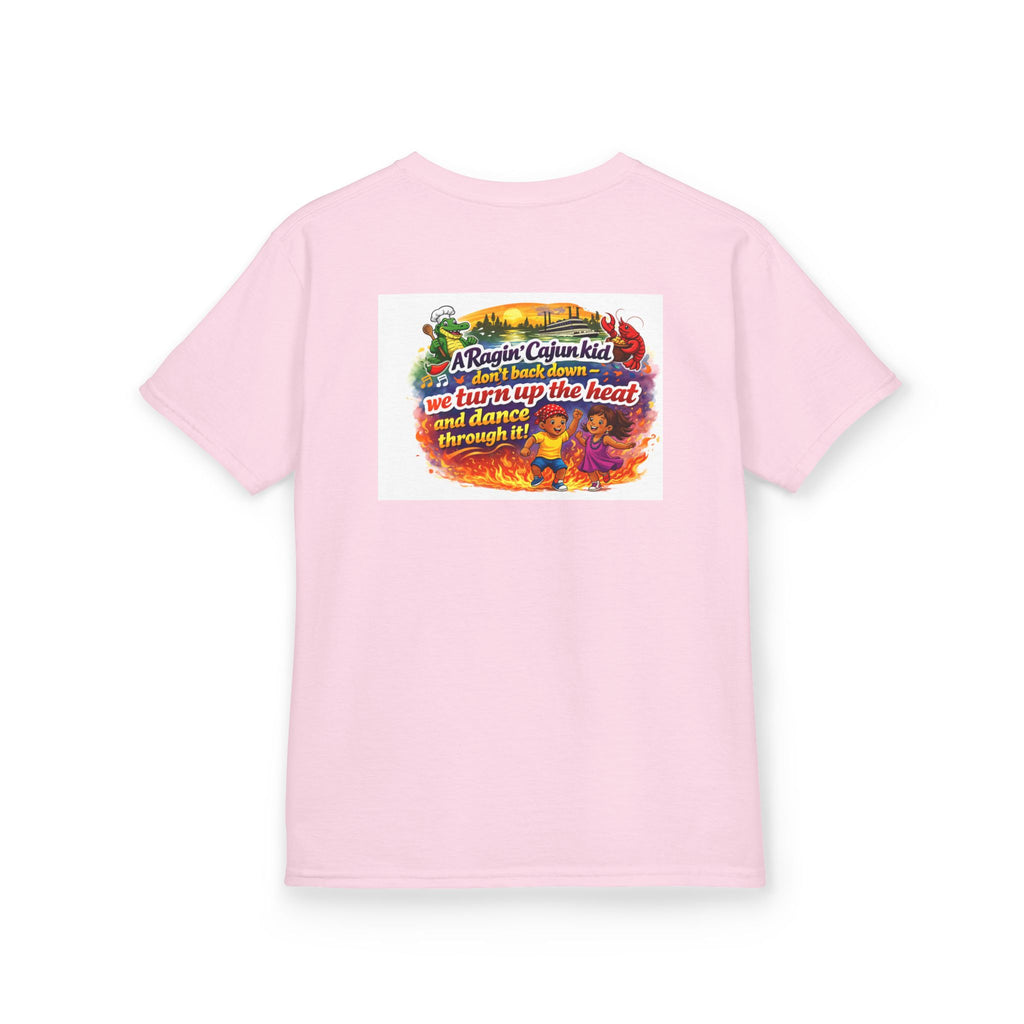Copy of Copy of Kids Tee — 'Ragin' Cajun' Colorful Creole Heat Graphic T-Shirt