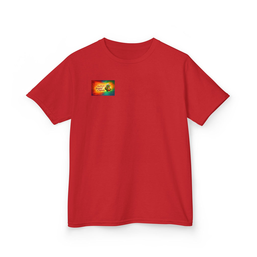 Copy of Copy of Kids Tee — 'Ragin' Cajun' Colorful Creole Heat Graphic T-Shirt