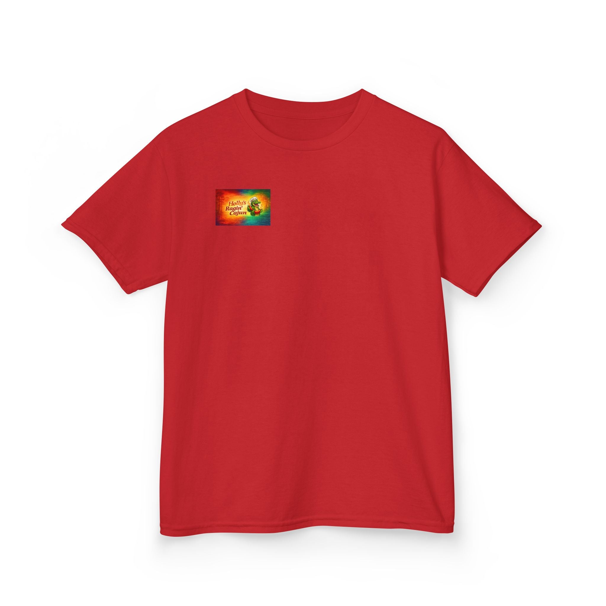 Copy of Copy of Kids Tee — 'Ragin' Cajun' Colorful Creole Heat Graphic T-Shirt